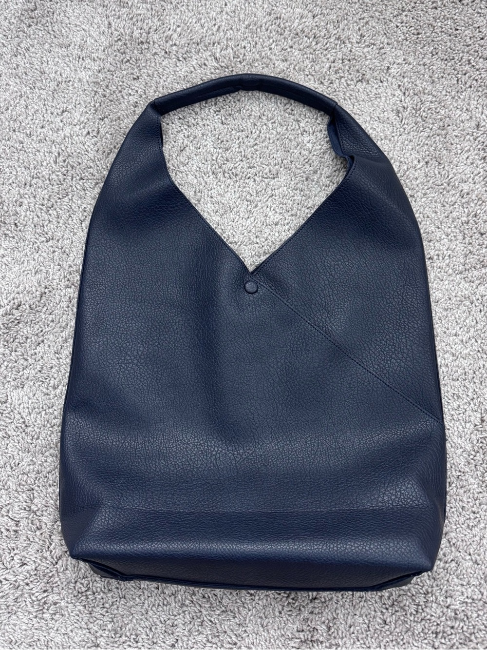 Genuine Leather Hobo Shoulder Bag